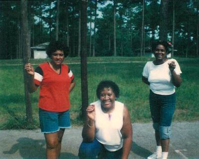 Carolyn Melton Mainor - Dorothy Baugham - Floria Melton Anderson
Carolyn and Floria are the Daughters of Beulah Baugham Melton and the Granddaughters of Mariah F. (Rah) Harvey Baugham.
Dorothy is the Wife of Morris Baugham and the Daughter-in-law of Mariah F. (Rah) Harvey Baugham
