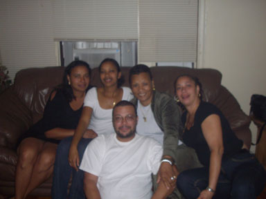 Ronda Harvey, Sheena Gethers, Gaynell Epps Harvey, Virginia Harvey Gethers and Reginald Harvey
Taken September 14, 2008 on Ronda's Birthday 
Ronda, Virginia and Reginald is the Daughters and Son of Herbert Eugene (Frosty, Dilly Bop) Harvey and the Granddaughters and Grandson of Herman Slade Harvey.
Sheena is the Daughter of Virginia Harvey Gethers, the Granddaughter of Herbert (Frosty, Dilly Bop) Harvey and the Great Granddaughter of Herman Slade Harvey.
Gaynell is the Wife of Herbert Eugene (Frosty, Dilly Bop) Harvey and the Daughter-in-law of Herman Slade Harvey.
