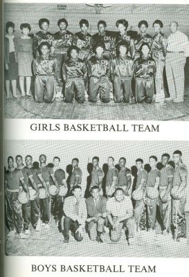 1965 Boys & Girls W.S. Creecy High School Varsity Basketball Team
