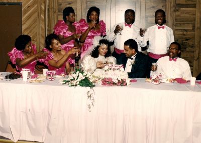 Sylvia Boyce Dunn & Reginald Dunn Wedding Toast
Taken 1990
Sylvia is the Daughter of Doris Ray Boyce and the Granddaughter of Alice Mae Harvey Ray
