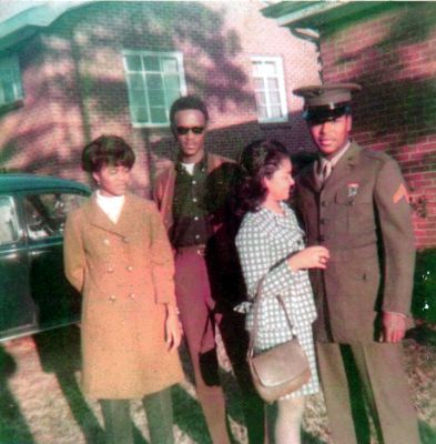 (Forefront) Geneva Brenda Jacobs Kirkley and Husband Harding Kirkley Jr.
Brenda is the Daughter of Louise Harvey Jacobs and the Granddaughter of Wm. Daniel Harvey Sr.

