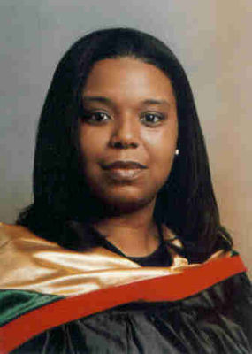 Chautauqua Faison 
Taken 1998 at Norfolk State University 
Daughter of Clifton L. & Shelia Faison
Granddaughter  of Mildred Lorainne (Monk) Harvey Faison
Great Granddaughter of Herman Slade Harvey
