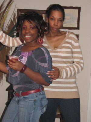 Jasmine Burton and her Aunt Janette Wilson Gatling
Jasmine is the Daughter of Rosalinde Lee Wilson Burton, the Granddaughter of Lula Arletha Richardson Wilson, the Great Granddaughter of Cora Willia (Co-willie) Harvey Richardson and the Great Great Granddaughter of Herman Slade Harvey.
Janette is the Daughter of Lula Arletha Richardson Wilson, the Granddaughter of Cora Willia (Co-willie) Harvey Richardson and the Great Granddaughter of Herman Slade Harvey.
