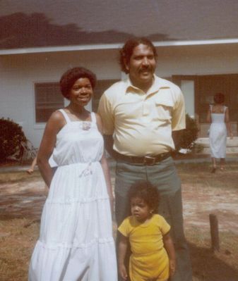 Lois Barnes - Shana Boodram and their son Ashante Raj Boodram
Taken at the 1979 Baugham Family Reunion in Swansboro, NC
Lois is the Daughter of Ludaine "Jackie" Baugham Barnes and the Granddaughter of Mariah Frances (Rah) Harvey Baugham.
Ashante is the Son of Lois Barnes and the Grandson of Ludaine (Jackie) Baugham Barnes and the Great Grandson of Mariah Frances (Rah) Harvey Baugham
Keywords: Lois Barnes Ashante Raj Boodram