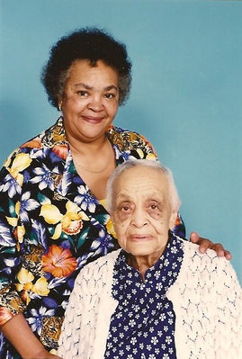 Gloria Nelda Harvey Robinson and Lula Virginia Tann Harvey
Taken Abt. 1990 in Rich Square, NC
Gloria is the daughter of Lloyd Russell and Lula Virginia is the wife of Lloyd Russell Harvey
Keywords: Gloria Nelda Lula Virginia Harvey