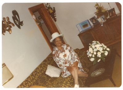 Mable O. Harvey-Sexton
Taken June 1979
Mable (Mabe) is the Daughter of Wm. Daniel Harvey Sr.
