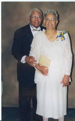 Robert Earl Sexton Sr. & Mable Ozella Harvey-Sexton
Taken at their 60th Anniversary Celebration.
Mable O. (Mabe) is the Daughter of Wm. Daniel Harvey Sr.
