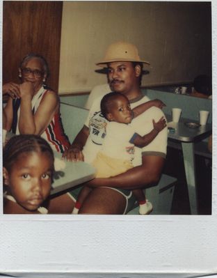 Alice Mae Harvey Ray - Keith Ray Sr. - Keith Ray Jr.
Taken 1982
Keith Sr. is the Son of Thornton Harvey (Tap) Ray, and the Grandson of Alice Mae Harvey Ray
Keith Jr. is the Son of Keith Ray Sr., the Grandson of Thornton Harvey (Tap) Ray and the Great Grandson of Alice Mae Harvey Ray.
