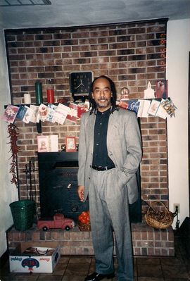 Thomas Matthew Harvey
Taken Christmas 1997 and Tit & Frankie's house in Rich Square, NC
Son of Wm. Thomas (Tit) Harvey
Grandson of Lloyd Russell Harvey
Keywords: Thomas Tony