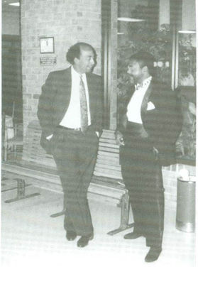 Thomas M. Harvey and Friend
Taken 1993 in Rich Square, NC at the W.S. Creecy High School Mass Reunion
Son of Wm. Thomas Harvey
Grandson of L. Russell Harvey
Keywords: Thomas Matthew Harvey