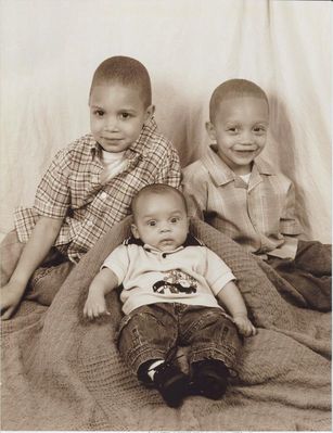 Tori - Thomas - Tybias Norris
Tori, Thomas and Tybias are the sons of Sydney Norris-Rhoder, the grandsons of Rosalind Boyce Watson-Ward, the great grandsons of Doris Ray Boyces and the great great grandsons of Alice Mae Harvey Ray
