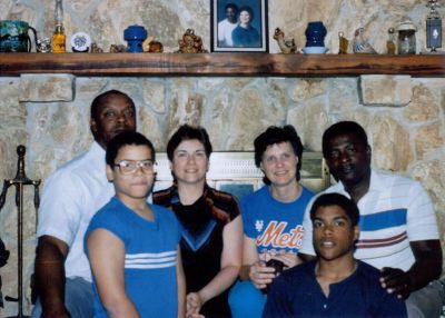 William - Junious - Judith - Doris - Tyrone - Abner WARD
Taken 4-7-1988 in Pinellas Park, FL.
William (Joe, Wee Dee) and Abner are the Sons of Hattie Mae Baugham Ward and the Grandsons of Mariah F. Harvey Baugham.
Junious (Jay) and Tyrone are the sons of William (Joe, Wee Dee) Ward, the Grandsons of Hattie Mae Baugham Ward and the Great Grandsons of Mariah F. Harvey Baugham.
Judith is the wife of William (Joe, Wee Dee) Ward, the Daughter-in-law of Hattie Mae Baugham Ward and the Granddaughter-in-law of Mariah F. Harvey Baugham.
Doris is the wife of Abner Lowell Ward, the Daughter-in-law of Hattie Mae Baugham Ward and the Granddaughter-in-law of Mariah F. Harvey Baugham.
