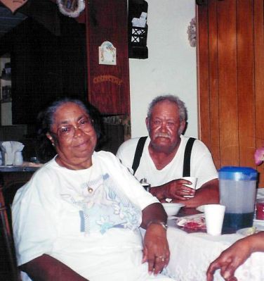  Geraldine Baugham Tann & Her Husband Gaston Tann
Taken in 2000 in Rich Square, NC
Geraldine is the Daughter of Mariah (Rah) Harvey Baugham
