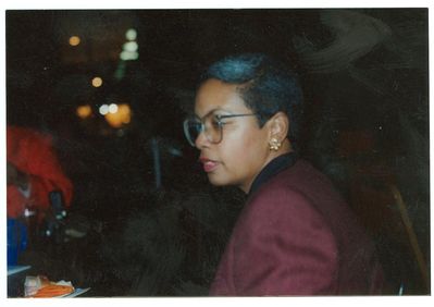 Wanda Terressa Harvey
Taken 1993 @ W.S. Creecy Mass  Reunion
Daughter of Wm. Thomas Harvey (WT, Tit)
Granddaughter of Lloyd Russell Harvey
