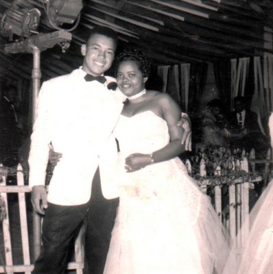 Calvin Mannloyd Harvey Sr. & Friend
Taken May 1956 at the W.S. Creecy High School Prom in Rich Square, North Carolina
Calvin (Joe Red), age 19, is the Son of Herman Slade Harvey.
