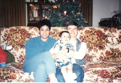 Joy Jones Anderson - Jared Anderson - Victor Anderson 
Joy is the Daughter of Lois Harvey Jones, the Granddaughter of Wm. Henry Harvey (2) and the Great Granddaughter of Annie Harvey Boyce.
Victor is the Husband of Joy Jones Anderson, the Son-in-law of Lois Harvey Jones, the Grandson-in-law of Wm. Henry Harvey (2) and the Great Grandson-in-law of Annie Harvey Boyce.
