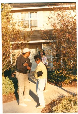 Al Taylor and wife Lorretta (Gracie) Sexton Taylor
Taken 1990 in Atlanta GA.
Lorretta is the Daughter of Mable Ozella (Mabe) Harvey Sexton and the Granddaughter of Wm. Daniel Harvey Sr.
Keywords: Al Taylor Lorretta Sexton