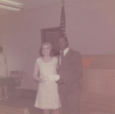 William Ward & Judith Ann Nichols
July 11, 1969, Poughkeepsie, NY
William (Wee Dee, Joe) is the Son of Hattie Mae Baugham Ward, and the Grandson of Mariah Frances (Rah) Harvey Baugham
Keywords: William Ward Judith Nichols
